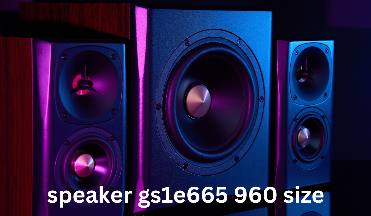 speaker gs1e665 960 size